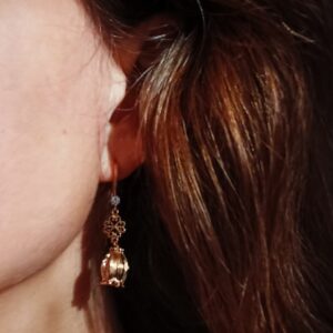 Boucles d'oreilles Clochette ajourée