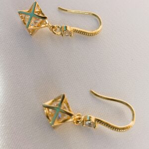 Boucles d'oreilles "Grande Étoile" en Or 18K – Image 3