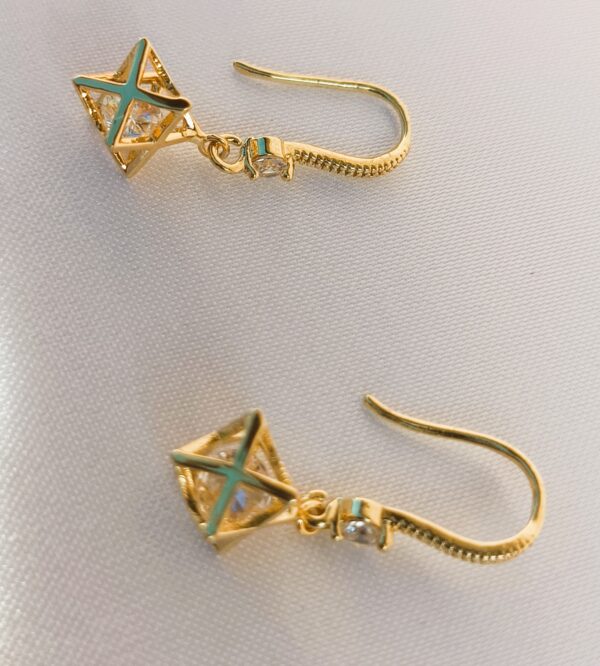 Boucles d'oreilles "Grande Étoile" en Or 18K – Image 3