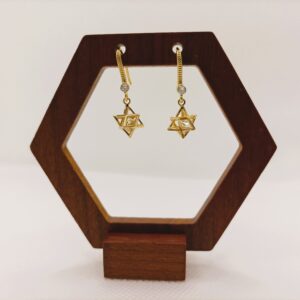 Boucles d'oreilles "Grande Étoile" en Or 18K