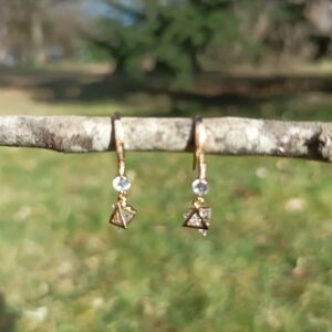 Boucles d'oreilles "Petite Étoile" en Or 14K