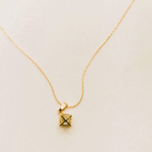 Collier chaîne "Grande Étoile" en Or 18K