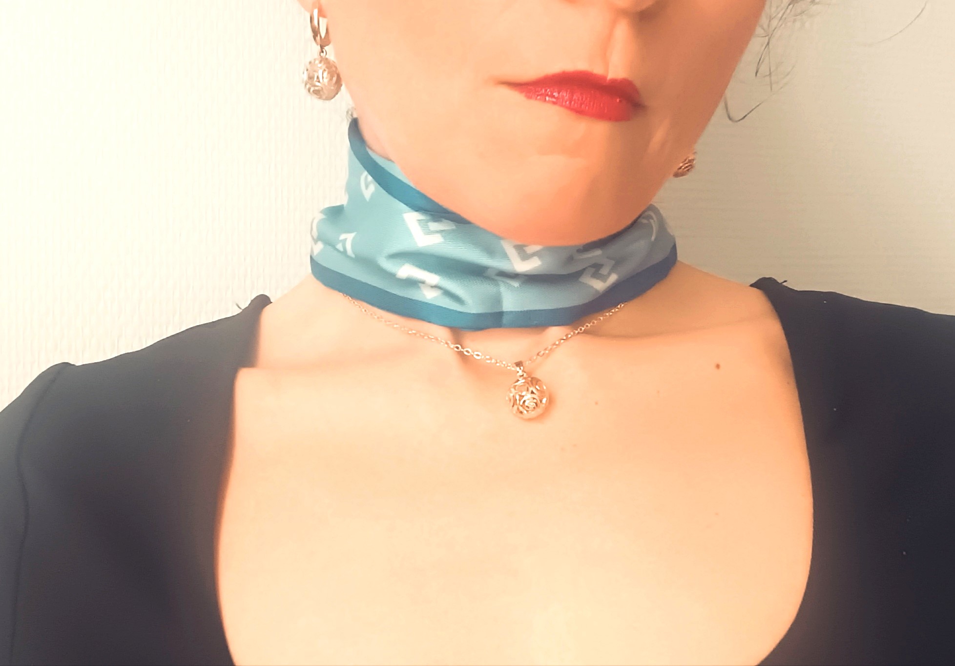 Collier chaîne "Sphère ajourée" en Or – Image 5