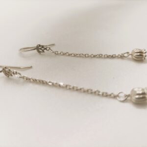 Boucles d'oreilles "Clochette à la chaînette" – Image 2