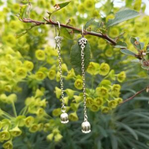 Boucles d'oreilles "Clochette à la chaînette"
