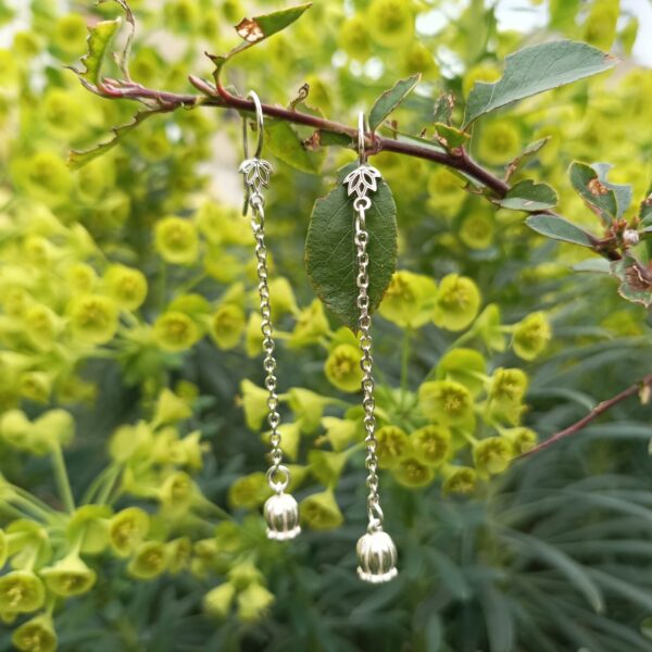 Boucles d'oreilles "Clochette à la chaînette"