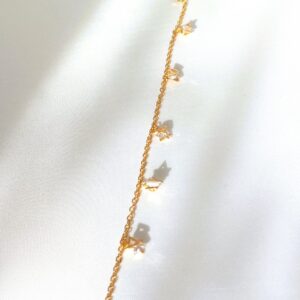 Bracelet chaîne "Étoilé" en Or 14K – Image 4