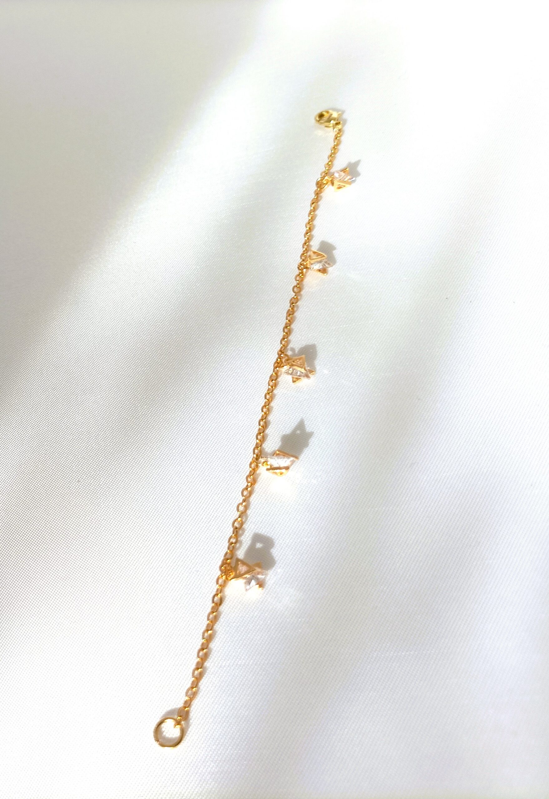 Bracelet chaîne "Étoilé" en Or 14K – Image 4