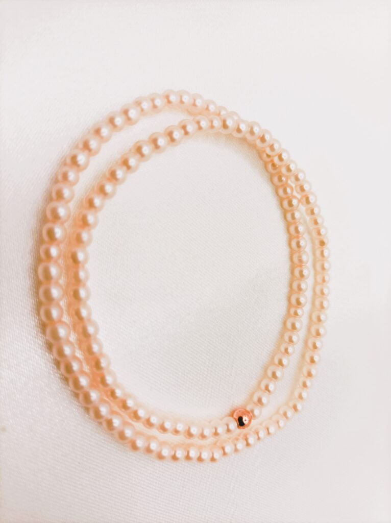 Bracelet double en perles "Subtilité"