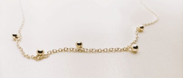 Collier chaîne "Étincelant" en argent – Image 3