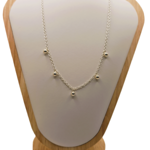 Collier chaîne "Étincelant" en argent – Image 2