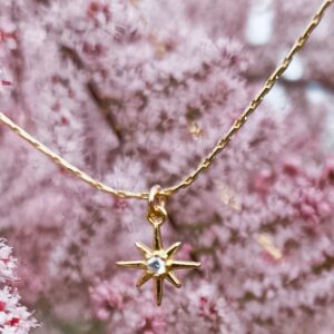 Collier chaîne "Étoile polaire"