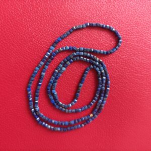 Collier en pierres Lapis lazuli mini – Image 2