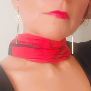 Boucles d'oreilles Ajourées dorée à l'or fin