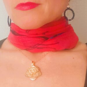 Collier chaîne "Flora" en Or 18K