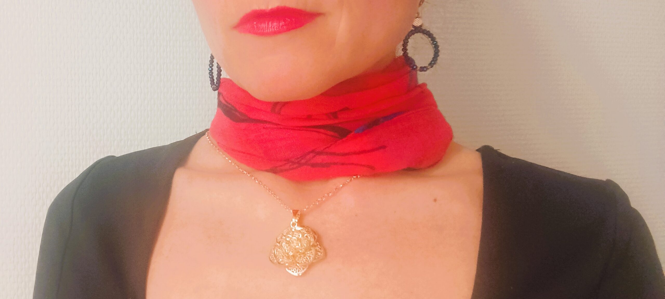 Collier chaîne "Flora" en Or 18K – Image 1