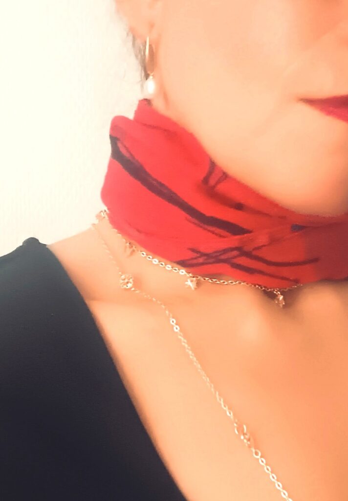 Collier ras de cou Étoilé
